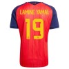 Jalkapallo Peliasut Espanja 2 Stars Lamine Yamal 19 Koti Pelipaita MM-kisat 2026 Lyhythihainen