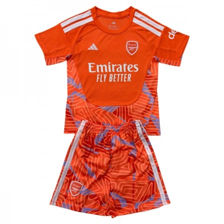 Jalkapallo Peliasut Arsenal Maalivahti Lasten 2026-27 Oranssi Lyhythihainen