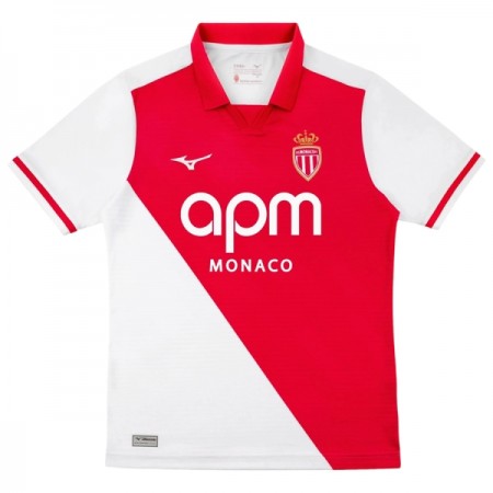 Jalkapallo Peliasut AS Monaco Koti Pelipaita 2026-27 Lyhythihainen Jalkapallo Peliasut AS Monaco Koti Pelipaita 2026-27 Lyhythihainen