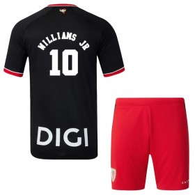 Jalkapallo Peliasut Athletic Bilbao Williams JR 10 Lasten Vieras Pelipaita 2026-27 Lyhythihainen