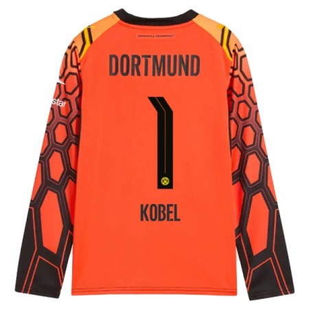 Jalkapallo Peliasut Borussia Dortmund Kobel 1 Maalivahti Koti Pelipaita 2026-27 Oranssi Pitkähihainen