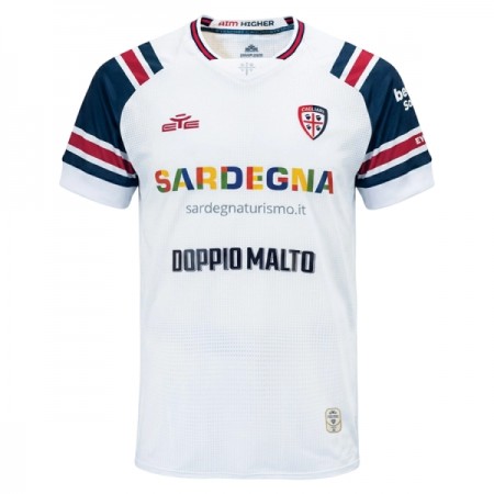 Jalkapallo Peliasut Cagliari Calcio Vieras Pelipaita 2026-27 Lyhythihainen