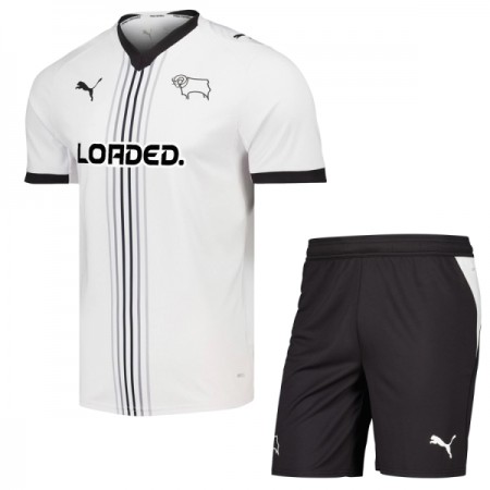Jalkapallo Peliasut Derby County Lasten Koti Pelipaita 2026-27 Lyhythihainen