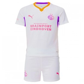 Jalkapallo Peliasut PSV Eindhoven Lasten Vieras Pelipaita 2026-27 Lyhythihainen