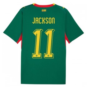 Jalkapallo Peliasut Senegal Jackson 11 Vieras Pelipaita MM-kisat 2026 Lyhythihainen