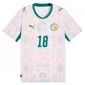 Jalkapallo Peliasut Senegal Sarr 18 Koti Pelipaita MM-kisat 2026 Lyhythihainen
