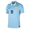 Jalkapallo Peliasut Uruguay Federico Valverde 15 Koti Pelipaita MM-kisat 2026 Lyhythihainen