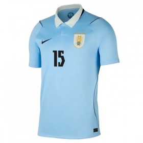 Jalkapallo Peliasut Uruguay Federico Valverde 15 Koti Pelipaita MM-kisat 2026 Lyhythihainen