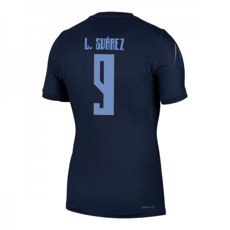 Jalkapallo Peliasut Uruguay Luis Suarez 9 Vieras Pelipaita MM-kisat 2026 Lyhythihainen