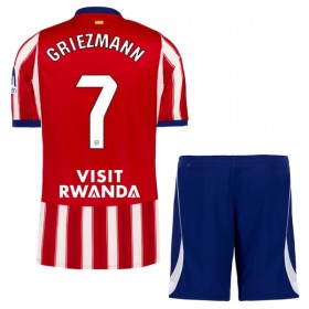 Jalkapallo Peliasut Atlético Madrid Griezmann 7 Lasten Koti Pelipaita 2026-27 Lyhythihainen