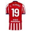 Jalkapallo Peliasut Atlético Madrid J. Alvarez 19 Koti Pelipaita 2026-27 Lyhythihainen