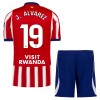 Jalkapallo Peliasut Atlético Madrid J. Alvarez 19 Lasten Koti Pelipaita 2026-27 Lyhythihainen