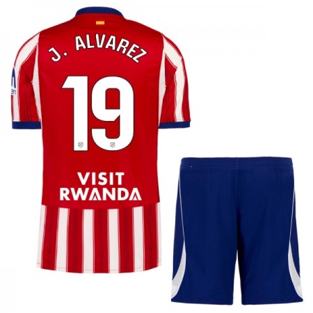 Jalkapallo Peliasut Atlético Madrid J. Alvarez 19 Lasten Koti Pelipaita 2026-27 Lyhythihainen