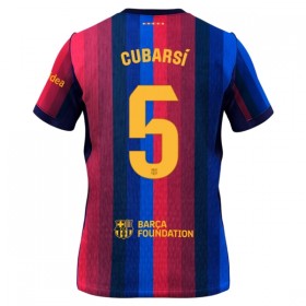 Jalkapallo Peliasut FC Barcelona Cubarsi 5 Koti Pelipaita 2026-27 Lyhythihainen