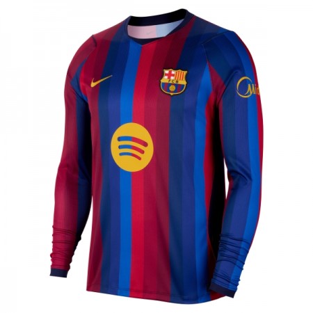 Jalkapallo Peliasut FC Barcelona Koti Pelipaita 2026-27 Pitkähihainen