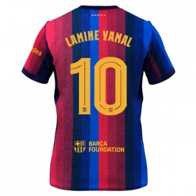Jalkapallo Peliasut FC Barcelona Lamine Yamal 10 Koti Pelipaita 2026-27 Lyhythihainen