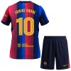 Jalkapallo Peliasut FC Barcelona Lamine Yamal 10 Lasten Koti Pelipaita 2026-27 Lyhythihainen