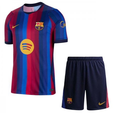 Jalkapallo Peliasut FC Barcelona Lasten Koti Pelipaita 2026-27 Lyhythihainen