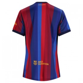Jalkapallo Peliasut FC Barcelona Naisten Koti Pelipaita 2026-27 Lyhythihainen