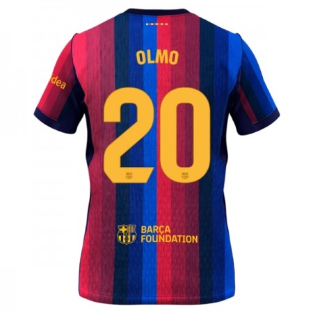 Jalkapallo Peliasut FC Barcelona Olmo 20 Koti Pelipaita 2026-27 Lyhythihainen
