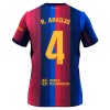 Jalkapallo Peliasut FC Barcelona R. Araujo 4 Lasten Koti Pelipaita 2026-27 Lyhythihainen