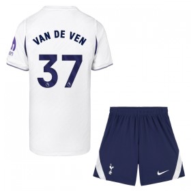 Jalkapallo Peliasut Tottenham Hotspur Van De Ven 37 Lasten Koti Pelipaita 2026-27 Lyhythihainen