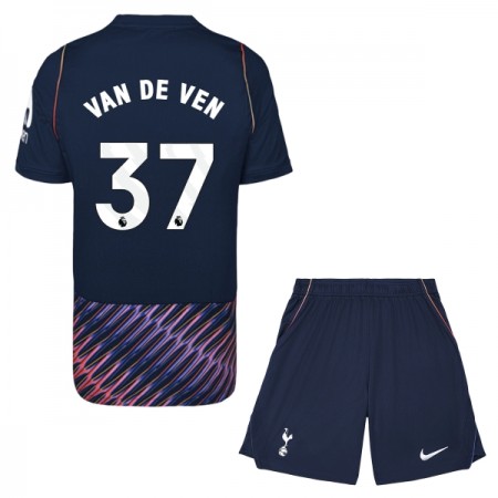 Jalkapallo Peliasut Tottenham Hotspur Van De Ven 37 Lasten Vieras Pelipaita 2026-27 Lyhythihainen Jalkapallo Peliasut Tottenham Hotspur Van De Ven 37 Lasten Vieras Pelipaita 2026-27 Lyhythihainen
