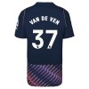 Jalkapallo Peliasut Tottenham Hotspur Van De Ven 37 Vieras Pelipaita 2026-27 Lyhythihainen Jalkapallo Peliasut Tottenham Hotspur Van De Ven 37 Vieras Pelipaita 2026-27 Lyhythihainen