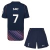 Jalkapallo Peliasut Tottenham Hotspur Xavi 7 Lasten Vieras Pelipaita 2026-27 Lyhythihainen Jalkapallo Peliasut Tottenham Hotspur Xavi 7 Lasten Vieras Pelipaita 2026-27 Lyhythihainen