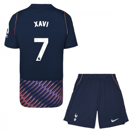 Jalkapallo Peliasut Tottenham Hotspur Xavi 7 Lasten Vieras Pelipaita 2026-27 Lyhythihainen Jalkapallo Peliasut Tottenham Hotspur Xavi 7 Lasten Vieras Pelipaita 2026-27 Lyhythihainen