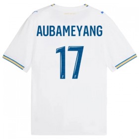 Jalkapallo Peliasut Olympique de Marseille Aubameyang 17 Koti Pelipaita 2026-27 Lyhythihainen