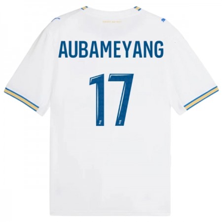 Jalkapallo Peliasut Olympique de Marseille Aubameyang 17 Koti Pelipaita 2026-27 Lyhythihainen