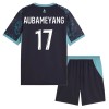 Jalkapallo Peliasut Olympique de Marseille Aubameyang 17 Lasten Vieras Pelipaita 2026-27 Lyhythihainen