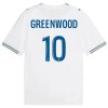 Jalkapallo Peliasut Olympique de Marseille Greenwood 10 Koti Pelipaita 2026-27 Lyhythihainen