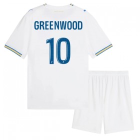 Jalkapallo Peliasut Olympique de Marseille Greenwood 10 Lasten Koti Pelipaita 2026-27 Lyhythihainen