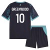 Jalkapallo Peliasut Olympique de Marseille Greenwood 10 Lasten Vieras Pelipaita 2026-27 Lyhythihainen Jalkapallo Peliasut Olympique de Marseille Greenwood 10 Lasten Vieras Pelipaita 2026-27 Lyhythihainen