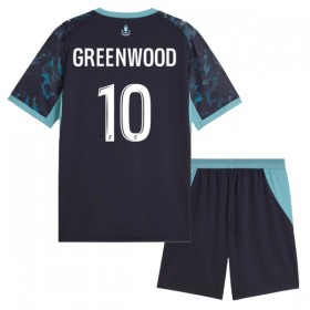Jalkapallo Peliasut Olympique de Marseille Greenwood 10 Lasten Vieras Pelipaita 2026-27 Lyhythihainen