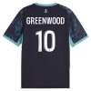 Jalkapallo Peliasut Olympique de Marseille Greenwood 10 Vieras Pelipaita 2026-27 Lyhythihainen