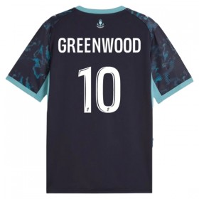 Jalkapallo Peliasut Olympique de Marseille Greenwood 10 Vieras Pelipaita 2026-27 Lyhythihainen