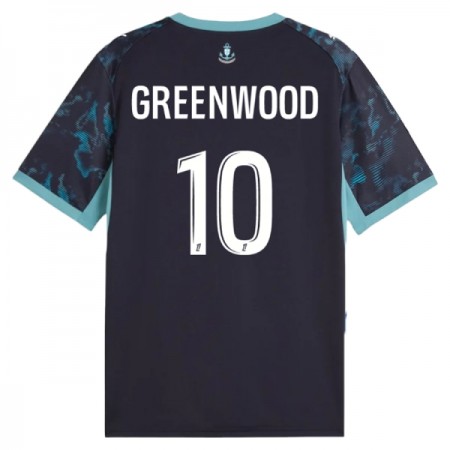 Jalkapallo Peliasut Olympique de Marseille Greenwood 10 Vieras Pelipaita 2026-27 Lyhythihainen