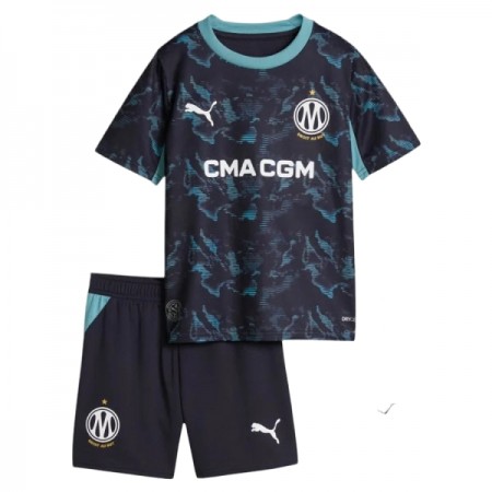 Jalkapallo Peliasut Olympique de Marseille Lasten Vieras Pelipaita 2026-27 Lyhythihainen Jalkapallo Peliasut Olympique de Marseille Lasten Vieras Pelipaita 2026-27 Lyhythihainen