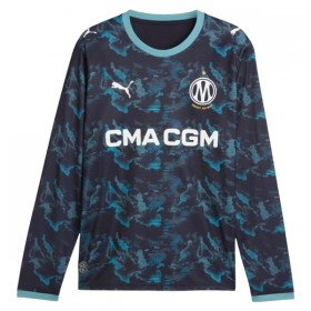 Jalkapallo Peliasut Olympique de Marseille Vieras Pelipaita 2026-27 Pitkähihainen
