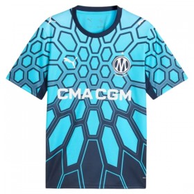 Jalkapallo Peliasut Olympique de Marseille Vieras Pelipaita 2026-27 Sininen Lyhythihainen