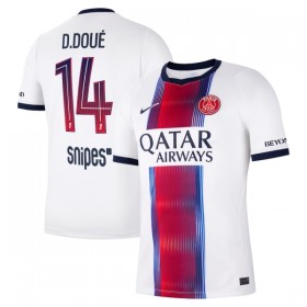 Jalkapallo Peliasut Paris Saint-Germain Desire Doue 14 Vieras Pelipaita 2026-27 Lyhythihainen