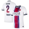 Jalkapallo Peliasut Paris Saint-Germain Hakimi 2 Vieras Pelipaita 2026-27 Lyhythihainen