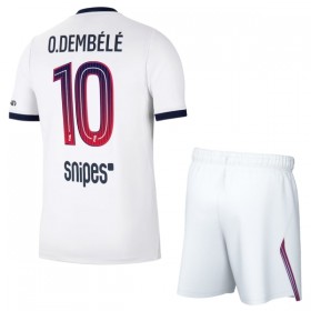Jalkapallo Peliasut Paris Saint-Germain O. Dembele 10 Lasten Vieras Pelipaita 2026-27 Lyhythihainen