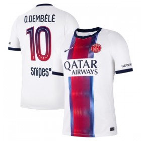 Jalkapallo Peliasut Paris Saint-Germain O. Dembele 10 Vieras Pelipaita 2026-27 Lyhythihainen