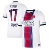 Jalkapallo Peliasut Paris Saint-Germain Vitinha 17 Vieras Pelipaita 2026-27 Lyhythihainen