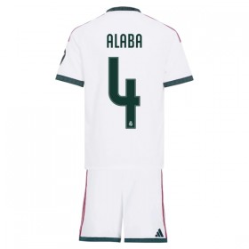 Jalkapallo Peliasut Real Madrid Alaba 4 Lasten Koti Pelipaita 2026-27 Lyhythihainen