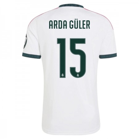 Jalkapallo Peliasut Real Madrid Arda Guler 15 Koti Pelipaita 2026-27 Lyhythihainen Jalkapallo Peliasut Real Madrid Arda Guler 15 Koti Pelipaita 2026-27 Lyhythihainen